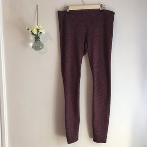 under armour burgundy leggings